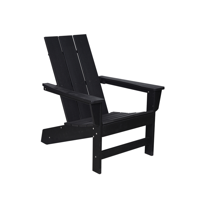 Cadeira Adirondack com encosto reto reto largo