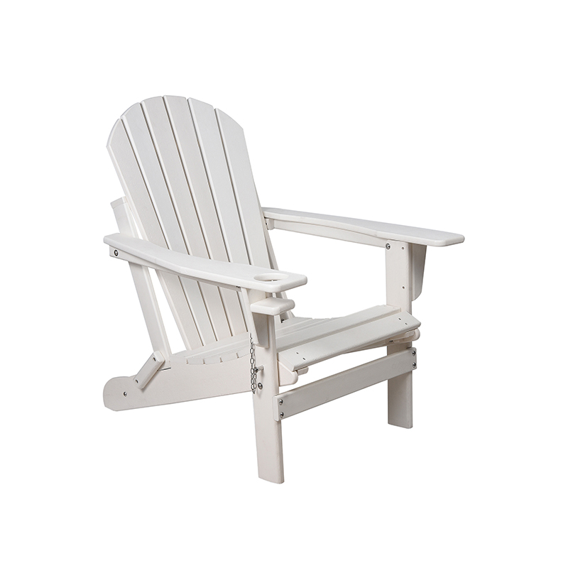 Cadeira Adirondack ajustável com porta-copos